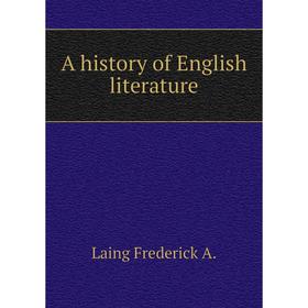

Книга A history of English literature