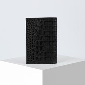 

Обложка для паспорта, цвет чёрный