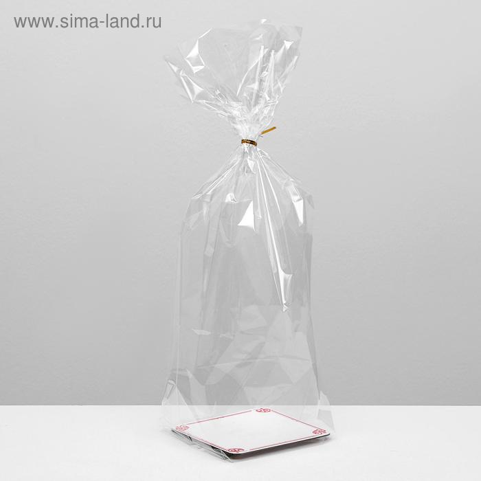 

Пакет "Рамка", с жестким дном, № 1,5, 14 х 14 х 45 см