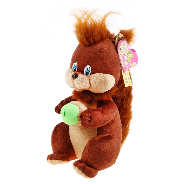 Мягкая игрушка "Белочка с орешком "