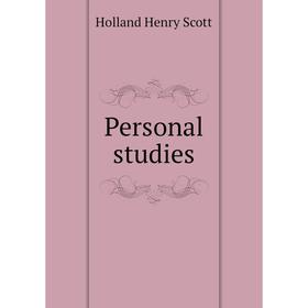 

Книга Personal studies