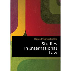 

Книга Studies in International Law
