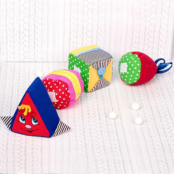 Развивающая мягкая игрушка "Гусеница"