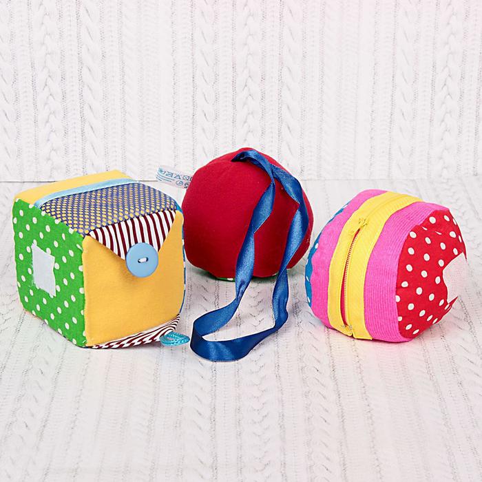 Развивающая мягкая игрушка "Гусеница"