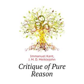 

Книга Critique of Pure Reason