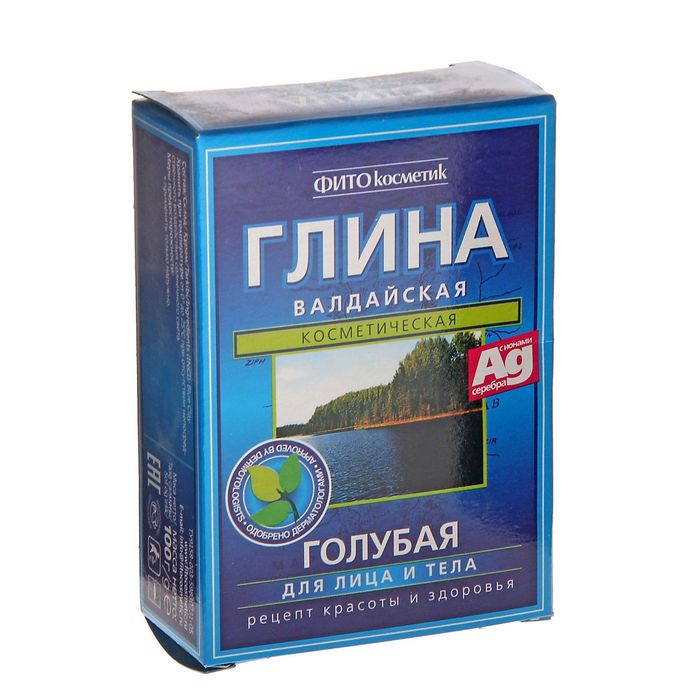 Глина косметическая Валдайская 100г