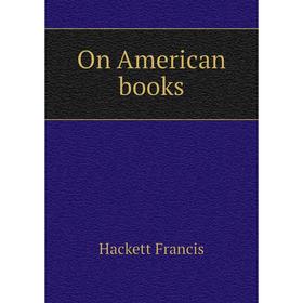 

Книга On American books