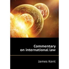 

Книга Commentary on international law