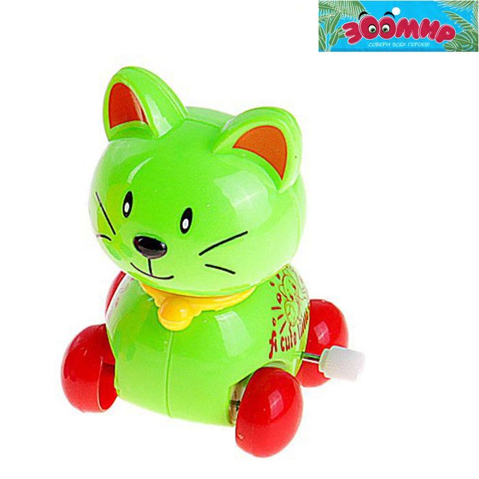 Игрушка заводная «Кошечка», МИКС