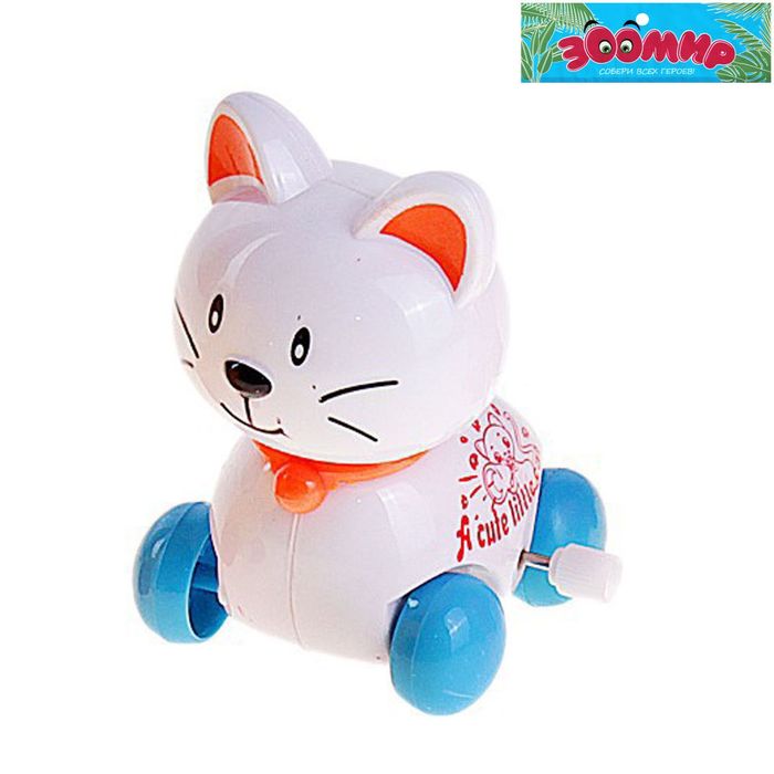 Игрушка заводная «Кошечка», МИКС
