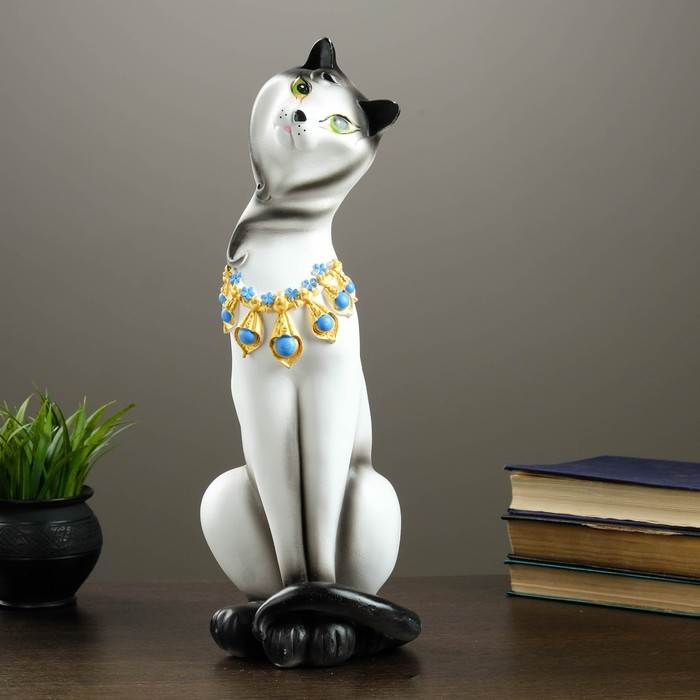 Сувенир "Кошка Анжелика" белая