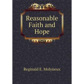 

Книга Reasonable Faith and Hope