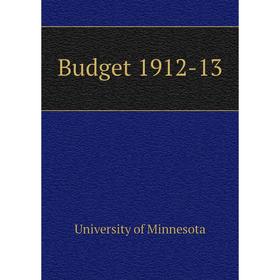 

Книга Budget 1912-13