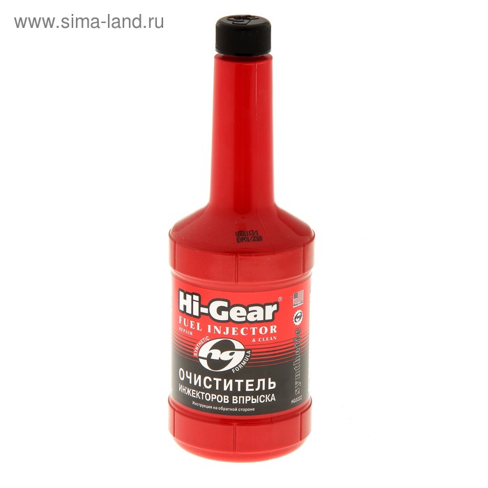 Очиститель инжектора HI-GEAR синтетик на 60-80 л, 473 мл очиститель инжектора hi gear быстрого действия 295 мл