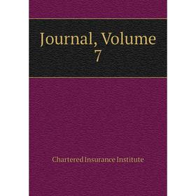 

Книга Journal, Volume 7