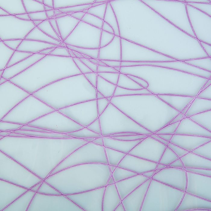 Пленка для цветов и подарков "Сизаль толстый" сиреневая 0.7 х 7 м, 40 мкм