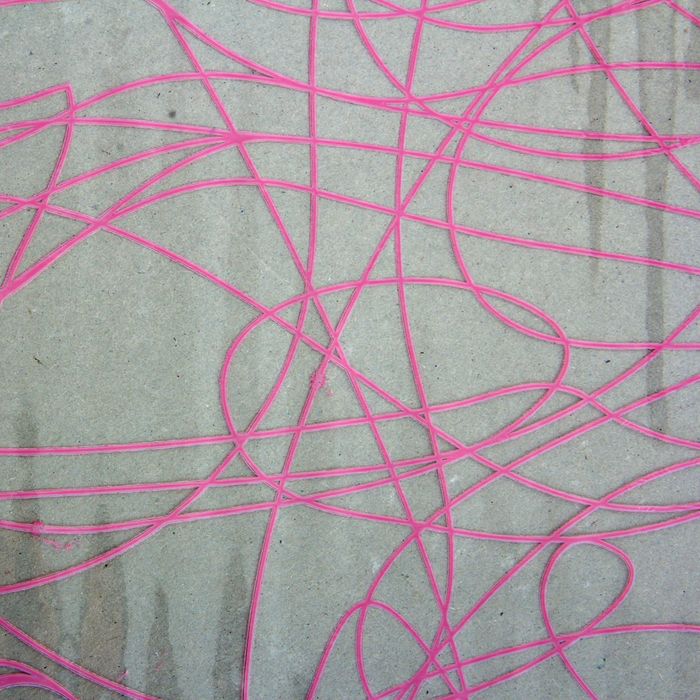 Пленка для цветов и подарков "Сизаль толстый" розовый 0.7 х 7 м, 40 мкм