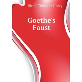 

Книга Goethe's Faust