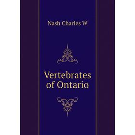 

Книга Vertebrates of Ontario