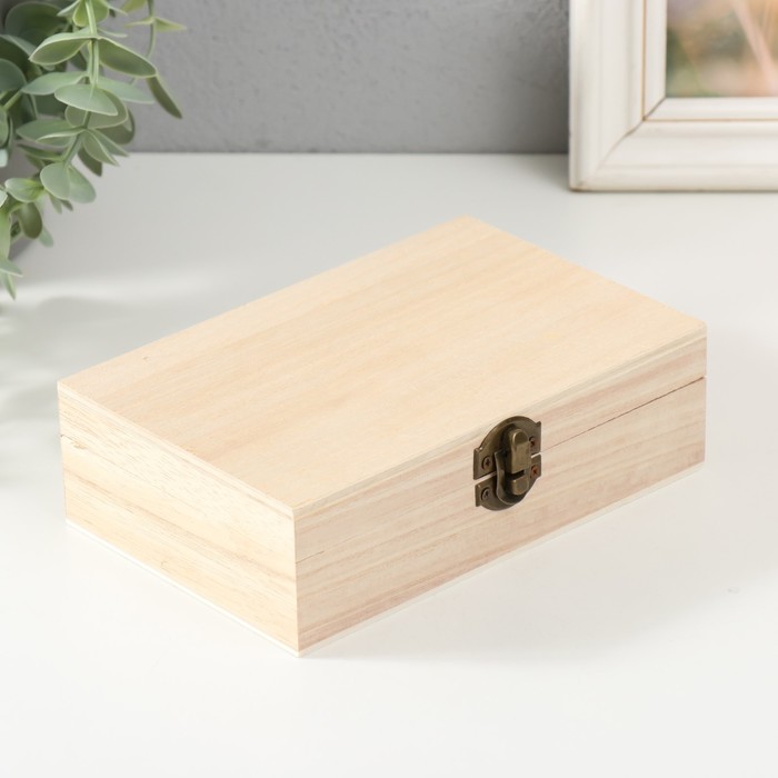 Шкатулка для росписи "Прямоугольная", в наборе 3 шт