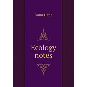 

Книга Ecology notes