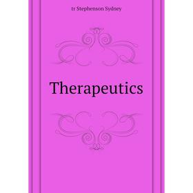

Книга Therapeutics