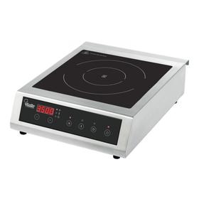 

Плита VIATTO VA-350A2, индукционная, 3.5 кВт, 1 конфорка, серебристо-чёрная