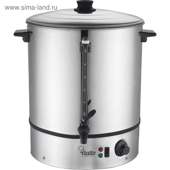 

Электрокипятильник VIATTO VA-WB30SS, 2500 Вт, 30 л, металл, 220 V, серебристый