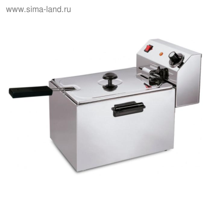 

Фритюрница VIATTO VA-DF8, 3250 Вт, 8 л, 1 котёл, регулировка температуры, серебристая