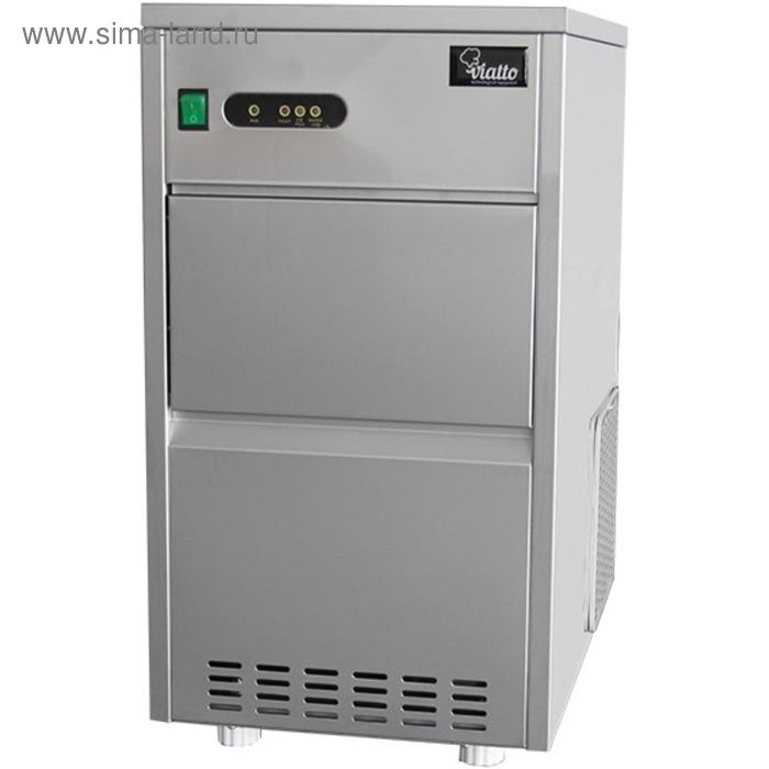 

Льдогенератор VIATTO VA-IM-20, 220 Вт, кусковой лёд (пальчики), 20 кг/сутки, серебристый