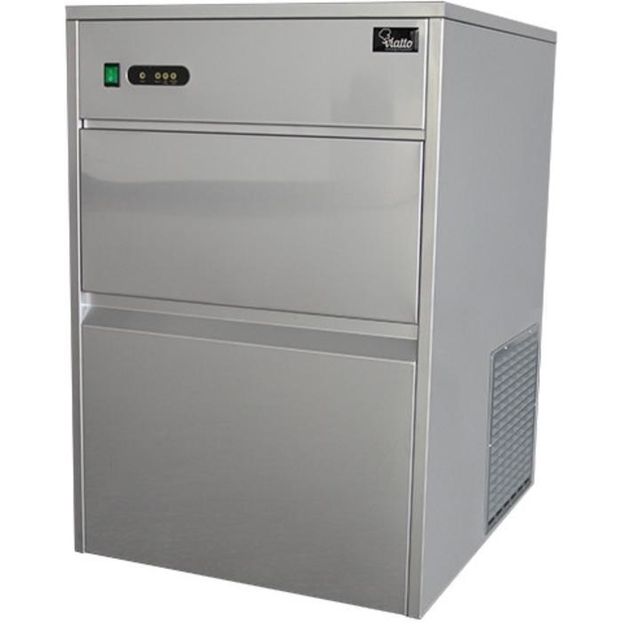 Льдогенератор VIATTO VA-IM-50, 380 Вт, кусковой лёд (пальчики), 50 кг/сутки, серебристый