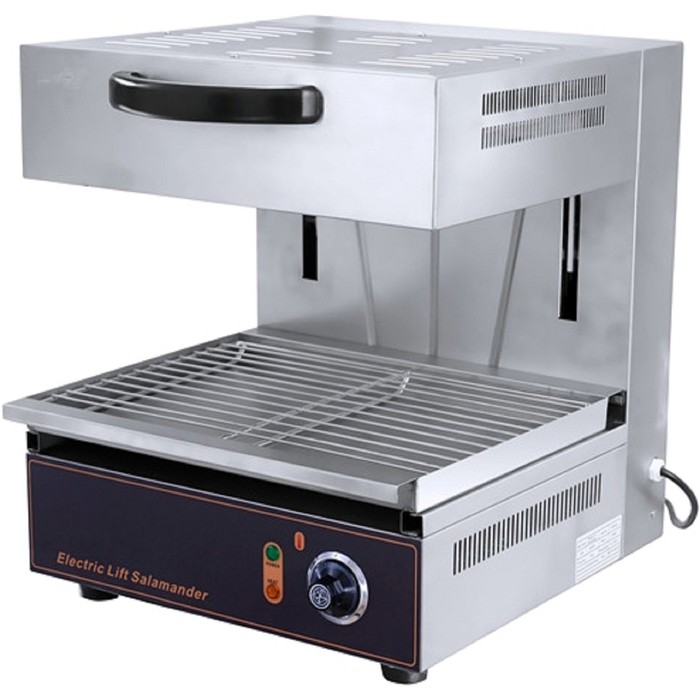 

Гриль-саламандра VIATTO VHS-2.8, 2800 Вт, до 300°C, 220 V, серебристо-чёрный
