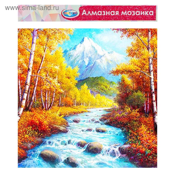 

Алмазная мозаика без подрамника, частичное заполнение «Осенний пейзаж» 40×50 см