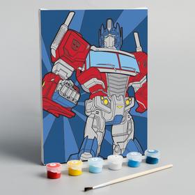 Картина по номерам «Оптимус», Transformers, 21 х 15 см Ош