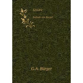 

Книга LenoreBallade von Burger