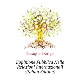 

Книга L'opinione Pubblica Nelle Relazioni Internazionali