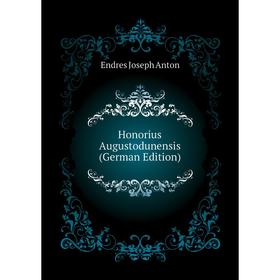 

Книга Honorius Augustodunensis (German Edition)