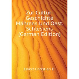 

Книга Zur Cultur-Geschichte Mährens