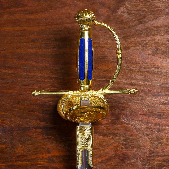 Сувенирная шпага Дон Кихот Ламанчский, роспись на клинке, 91,5  см