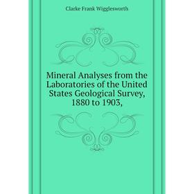 

Книга Mineral Analyses from the Laboratories of the United States Geological Survey, 1880 to 1903,