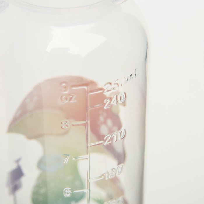 Бутылочка для кормления 3 в 1, в комплекте ложка и носик-поильник, 250 мл, от 0 мес., цвета МИКС