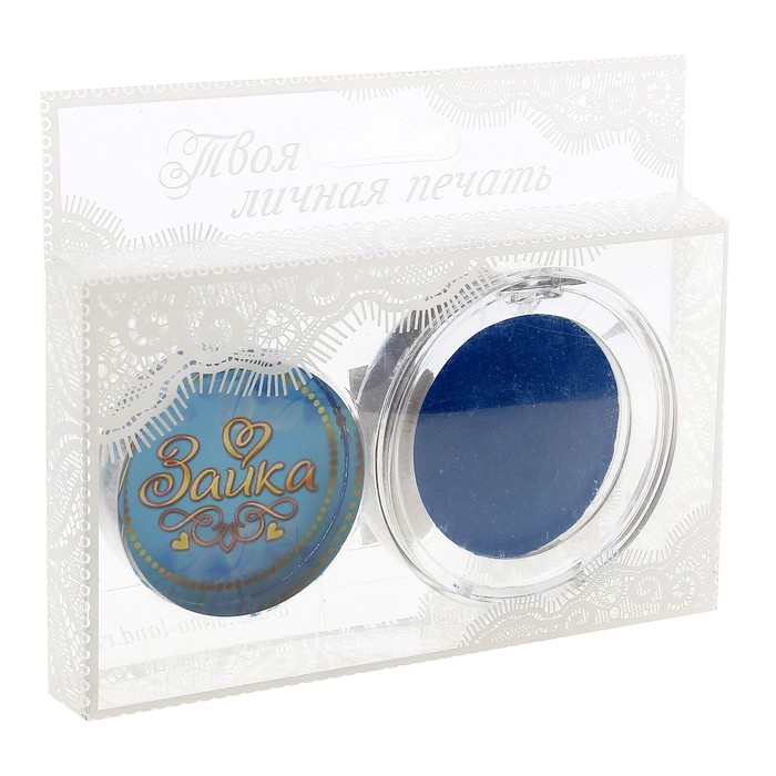 Подарочный набор "Зайка" (печать и чернила)