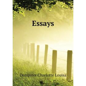 

Книга Essays