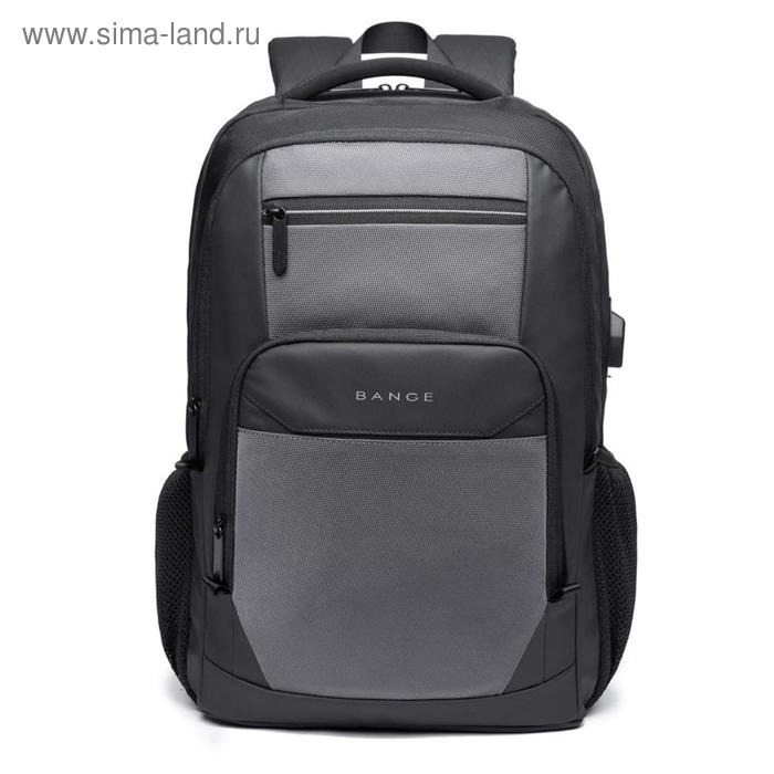 

Рюкзак с USB, BANGE BG1922 серый, 15.6"