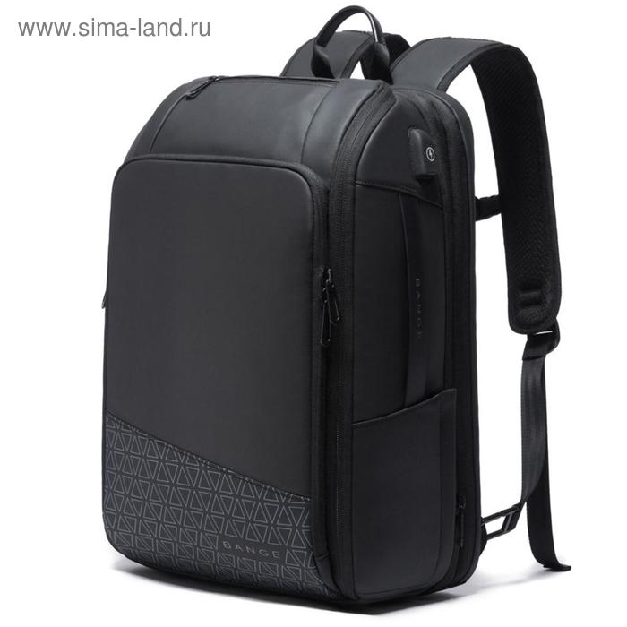 фото Рюкзак с usb, bange bg22005 черный, 15.6"