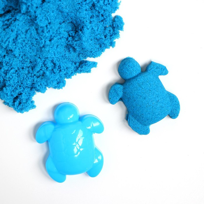 Кинетический песок 0,7 кг, синий