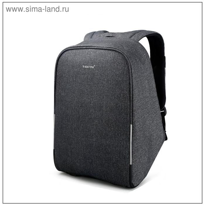 

Рюкзак с USB, Tigernu T-B3213 темно-серый, 16"