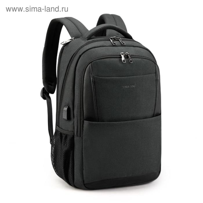 

Рюкзак с USB, для ноутбука, Tigernu T-B3515 темно-серый, 15,6"