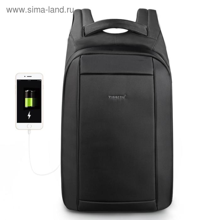 

Рюкзак с USB, для ноутбука, Tigernu T-B3599 черный, 15.6"