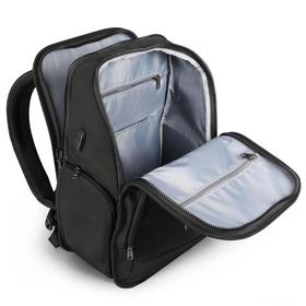 

Рюкзак с USB, для ноутбука, Tigernu T-B3852M черный, 15.6"